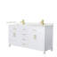 Beckett 66" Freestanding Double Bathroom Vanity with Quartz Top-965466516-965466518-965466513