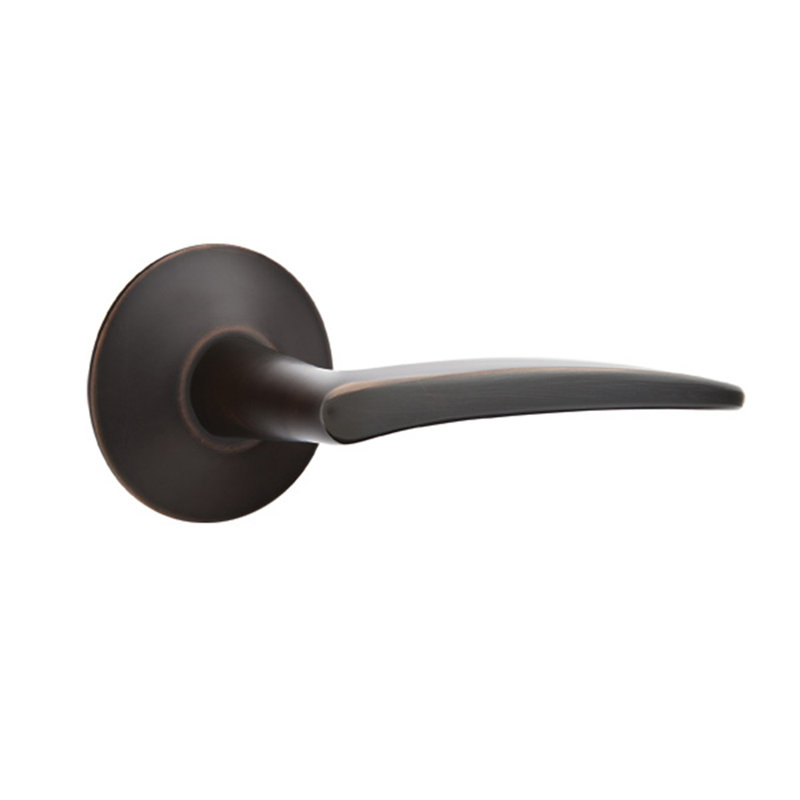 Poseidon Double Dummy Door Lever, Right, Oil Rubbed Bronze