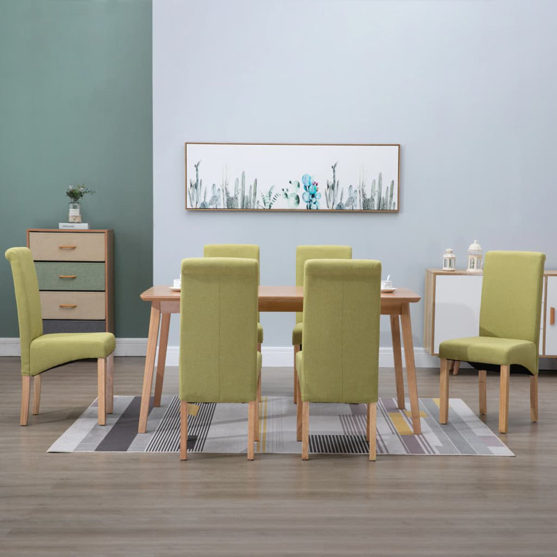Chaise d'appoint rembourrée avec structure en bois, Taupe, 4