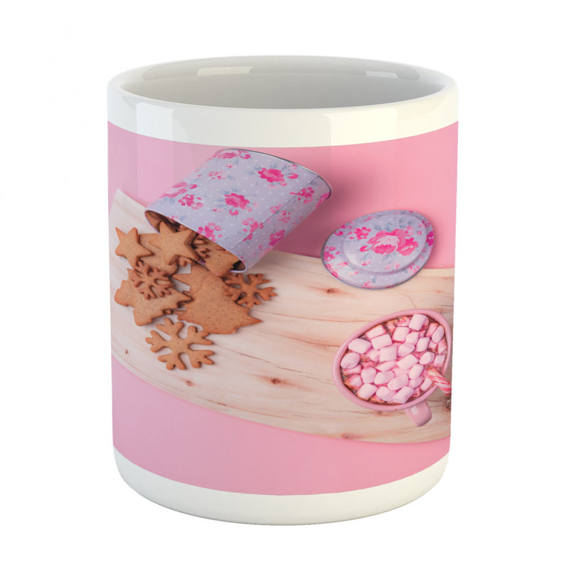 Grande tasse à café pain d’épice cookies