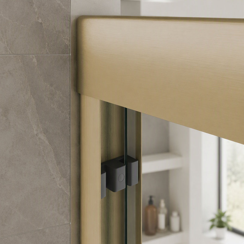 Sliding Glass Tub Door 56-60 In. W X 62 In. H, Semi Frameless Double Bathtub Door, Certified Thick Clear Clear Tempered Glass, 304 Stainless Steel Handles.