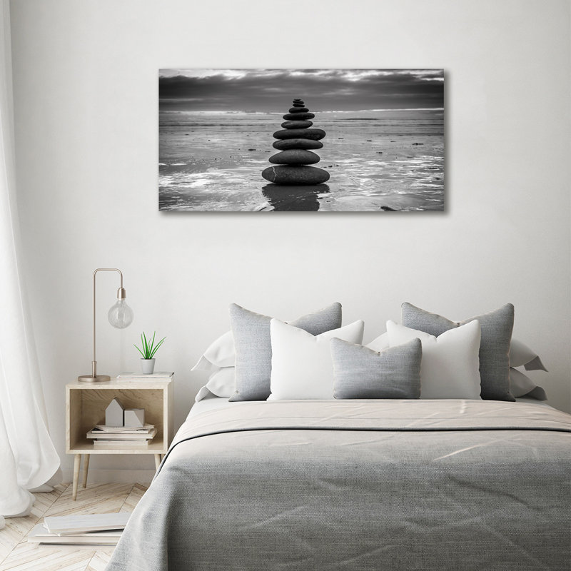 Balance Stones - Wrapped Canvas Print