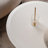 White Solid Wood Oval Coffee Table