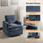 Swivel Mid-Century Modern Accent Armchair-1027004556