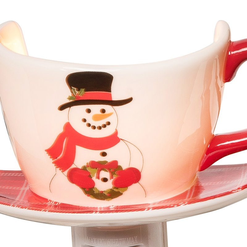 Veilleuse bonhomme de neige