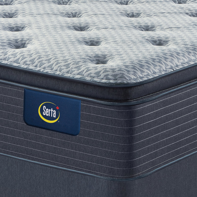Matelas à plateau-coussin moelleux 11,5 pouces Serta, Grand