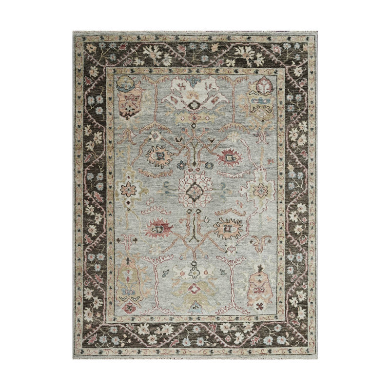 Tapis intérieur / extérieur en laine Stassia, Rectangle 8 pi 7 po x 11 pi 8 po