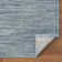 Textured Fringed Area Rug
