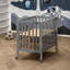 Hiltz Foldable Portable Crib With Mattress-1411241829