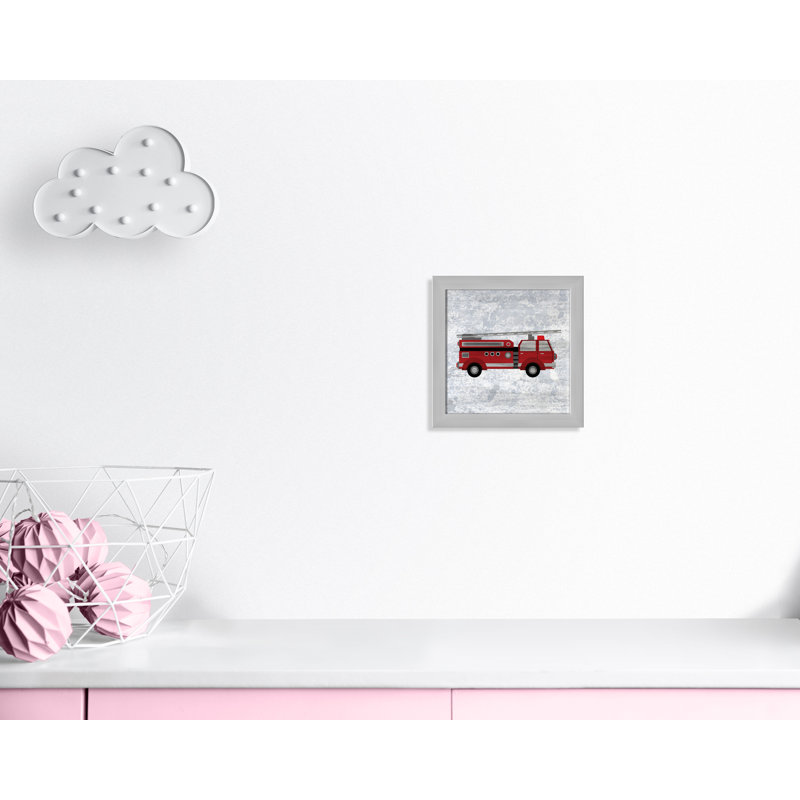 Rouge 1 impression sur papier, H 12 po x l 12 po x P 0,6 po, Encadré plat argent