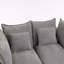 Canapé modulaire surdimensionné de 74,8 po de large avec canapé modulaire True Relax Comfy et sièges larges et profonds-2013210269