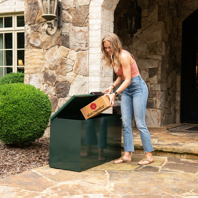 Loxx Boxx X-large Steel Package Drop, Gloss Spruce