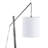 Derian 60'' Black Task Floor Lamp