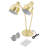 2-Head Food Warming Light 500W-751334246