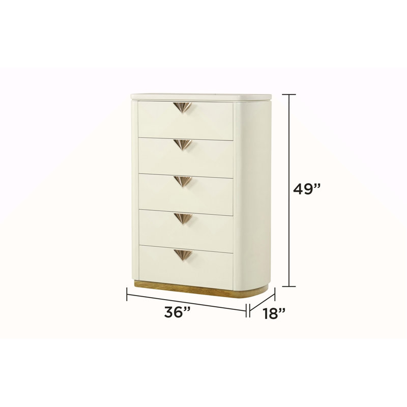 Commode 5 tiroirs La Pierre