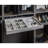 10 Compartment Felt  Jewelry Organizer with Ring Insert Drawer Kit-24310136