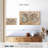 Hemisphere Map Canvas Print-92519002