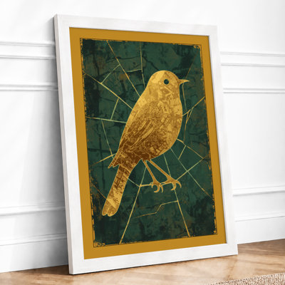 Geometric Bird Study Japandi - Print