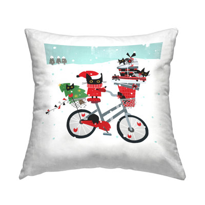 Coussin Holiday Holiday par Leeza Hernandez