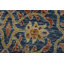 Tapis oriental moderne en laine bleu noué à la main 10 pi x 14 pi 2 po Modern