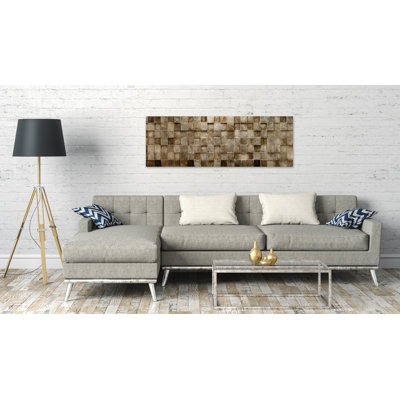Handmade Solid Wood Wall Decoration Abstract