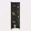 Armoire de coin, cinq tablettes ouvertes, une porte-2032765257