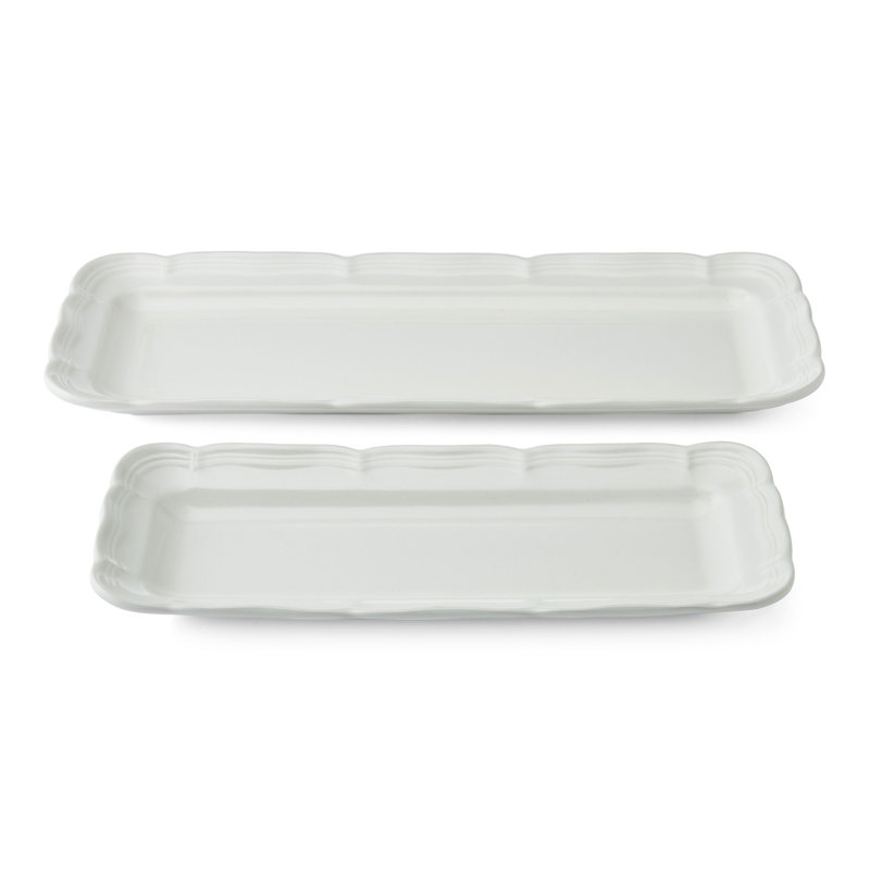 French Countryside Set Of 2 Bread Trays