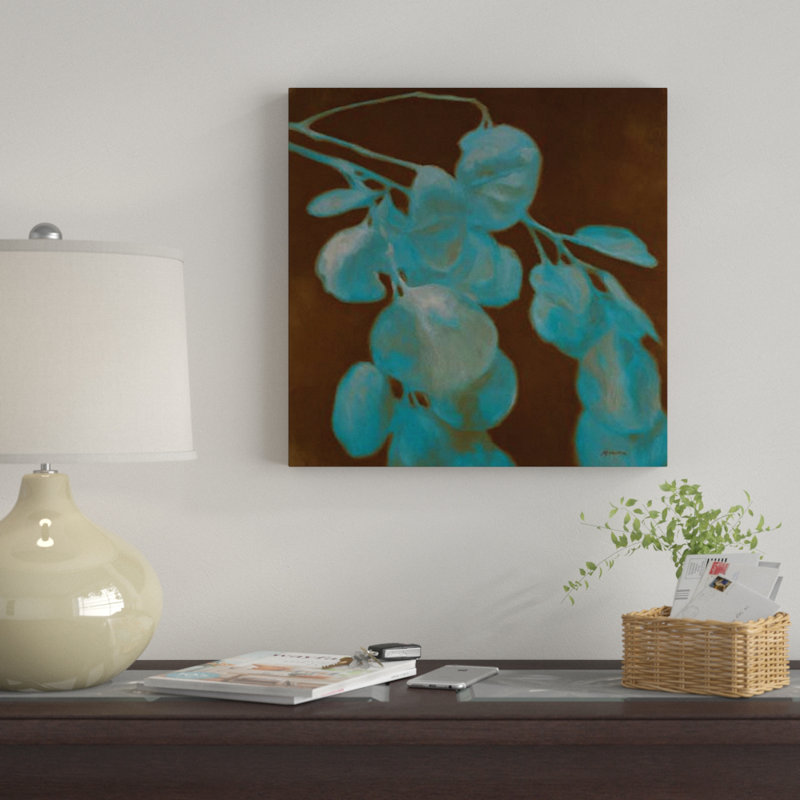 «Eucalyptus I» par Julianne Marcoux, reproduction sur toile tendue sur châssis, H 26 po x l 26 po x P 1,5 po, Toile tendue