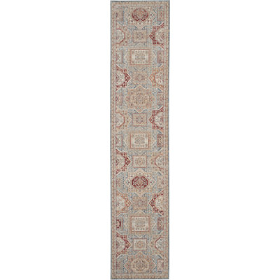 Tapis bleu Annalisa