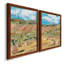 Hay Bales I - ensemble de 2 peintures sur toile encadrées-1779939030-1779939029