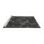 Tapis 100% à motifs lavables à la machine 2989 WSHPAT665GRY-68621631
