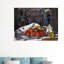 'Still Life, Bowl of Apples' by Paul Cezanne Painting Print-21211097