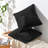 Corduroy Throw Pillow Covers,Soft Corduroy Couch Decorative Pillow Covers Windmill Textured Striped Cushion Cover,Set of 2-112511059-112511063
