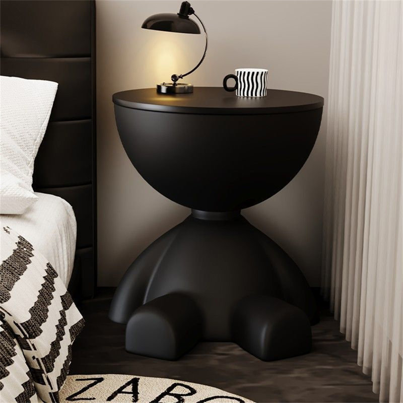Table d'appoint figure, Noir