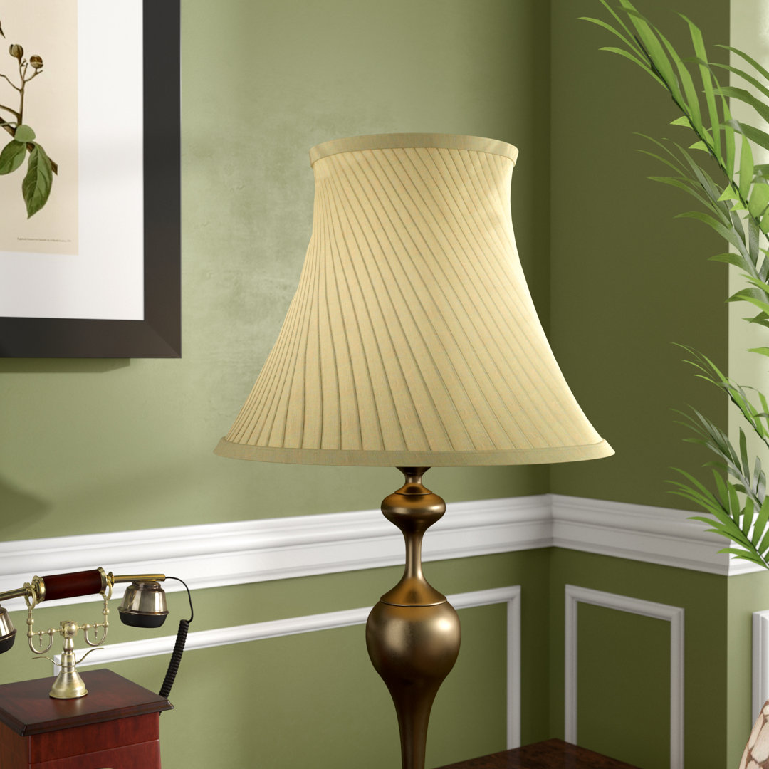 12" H x 16" W Linen Bell Lamp shade ( Screw on ) Darby Home Co 
