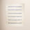 Mayer Ivory Navy Hand-Knotted Striped Wool Rug