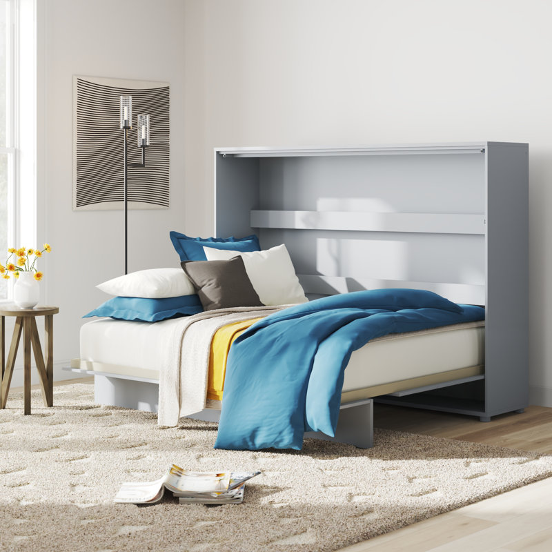 Badrig EU Double - 140 X 200 Cm Storage Bed, White