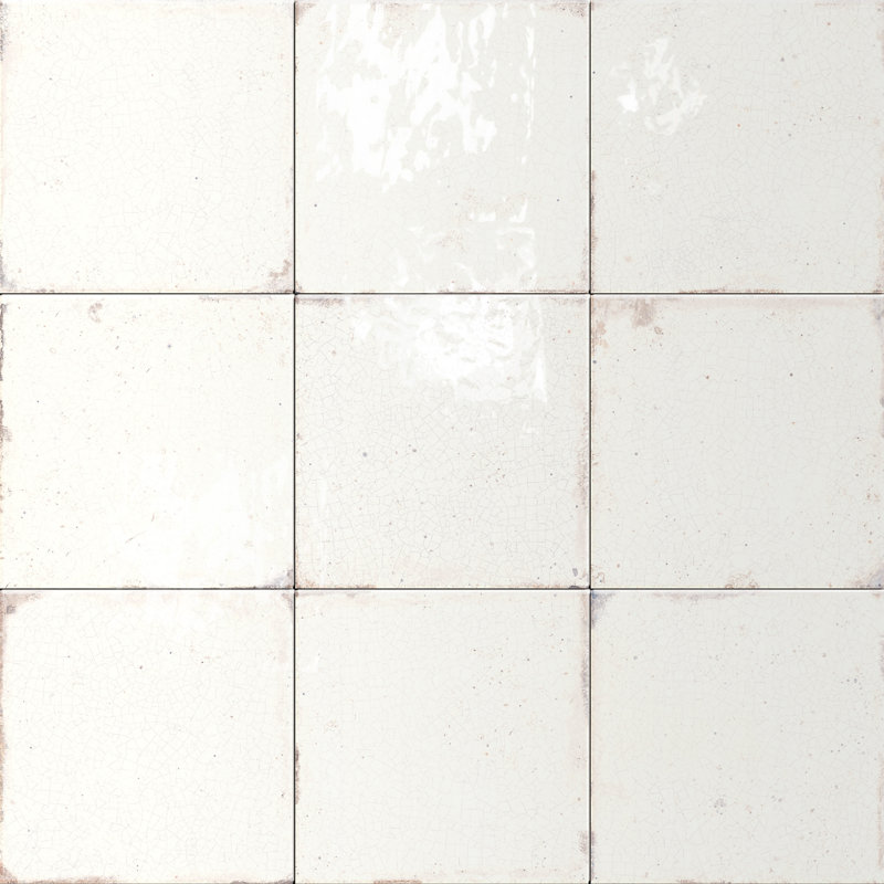 Mayolica 5-7/8 in. x 5-7/8 in. Ceramic Wall Tile