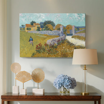 Farmhouse in Provence-Vincent van Gogh-Gallery Wrapped Canvas-1888