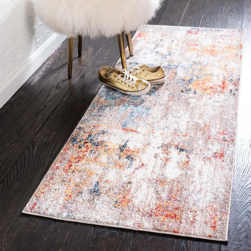 Beaulieu Abstract Indoor Rug, Runner 2'7" x 10'