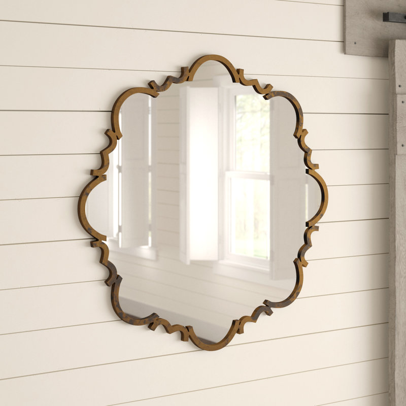 Saint Albans Mirror, Anitque Brass