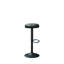 Swivel Upholstered Adjustable Height Counter Stool with Metal Frame-1590906312