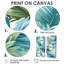 Easthampton - art mural floral tropical côtier-114708747-114708748-114708746