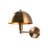 Gold Wall Lamp with Metal Body, 7.9 x 11.4 x 9.4 inches | E14 Socket, Max 40W | Elegant Design, Perfect for Living Room or Bedroom | IP20 Rated, Not Included Bulb | Stylish Home Lighting Fixture-148545757