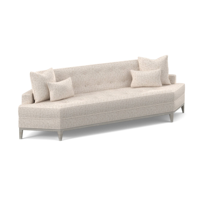 Perspective Sofa, Bisque, Margaret Tangelo Polyester Blend