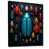 Black Floater Framed