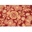 Tapis oriental rouge en laine noué à la main 6 pi x 8 pi 10 po Baccio
