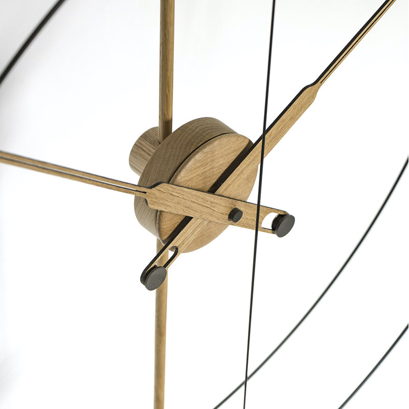 Mini Barcelona Fibreglass Skeleton Wall Clock