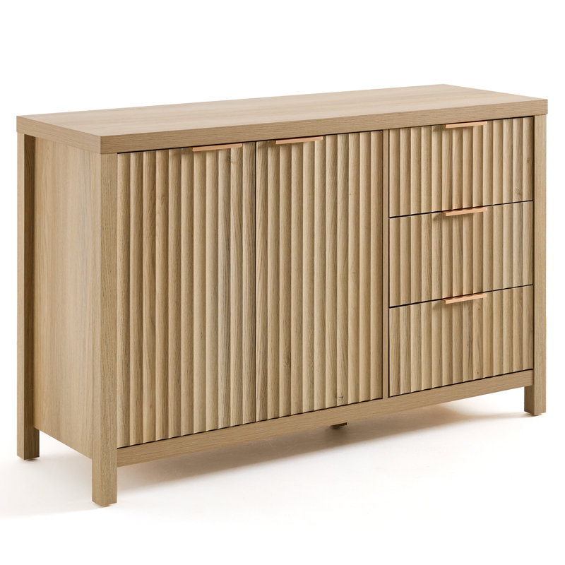 119cm Sideboard, Sand Oak