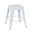 Tabouret à hauteur de comptoir 24 po, ensemble de 2 tabourets de bar en métal sans dossier, non empilable, amovible et facile à assembler, conception peu encombrante pour îlot de cuisine, bar, café et salle à manger-445325845